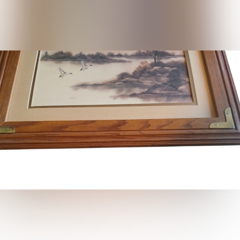 Vintage F. Massa Landscape Print | Very Heavy - Picture 4 of 11